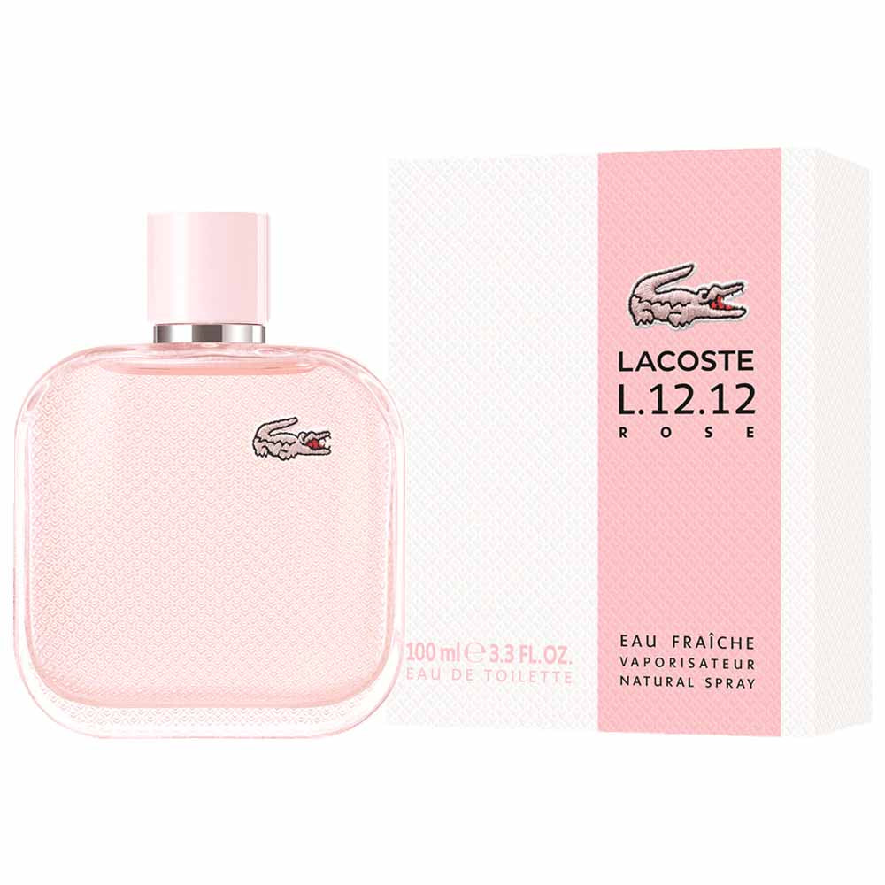 Lacoste L.12.12 Rose Eau Fraiche For Women EDT 100ml