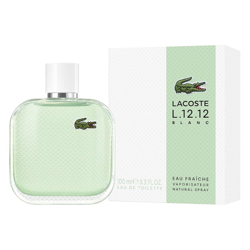 Lacoste L.12.12 Blanc Eau Fraiche For Men EDT 100ml