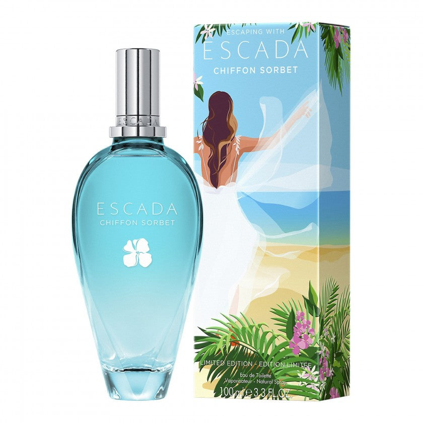 Escada Chiffon Sorbet Limited Edition Eau De Toilette For Women - Fruity?floral Perfume 100ml