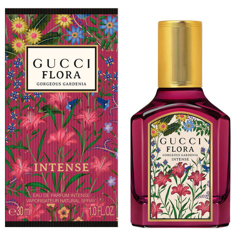 Gucci Flora Gorgeous Gardenia Intense Eau De Parfum For Women - Floral Woody Musk Perfume 30ml