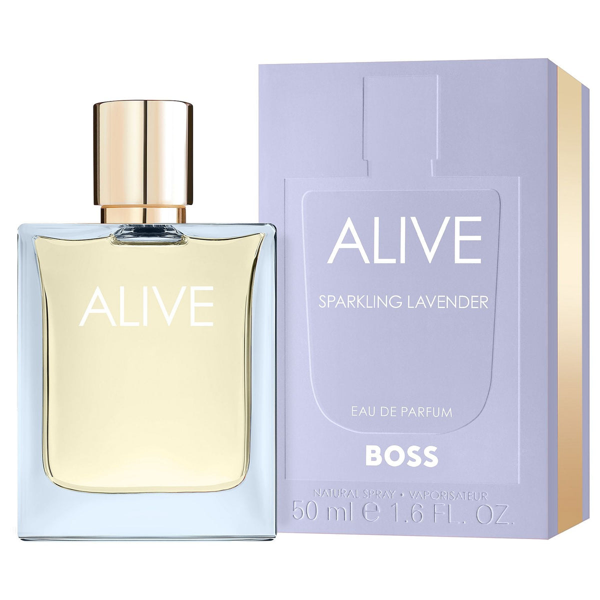 Hugo Boss Alive Sparkling Lavender Eau De Parfum For Women-Oriental Floral Perfume 50ml