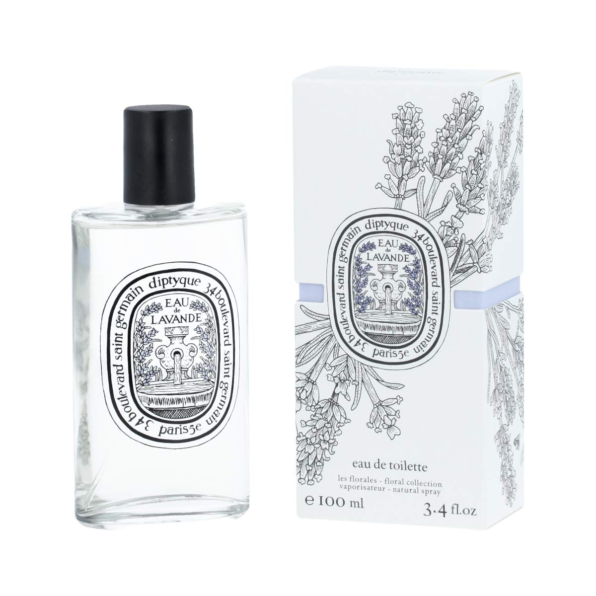 Diptyque Eau De Lavande Perfumes For Unisex, EDT, 100 ml