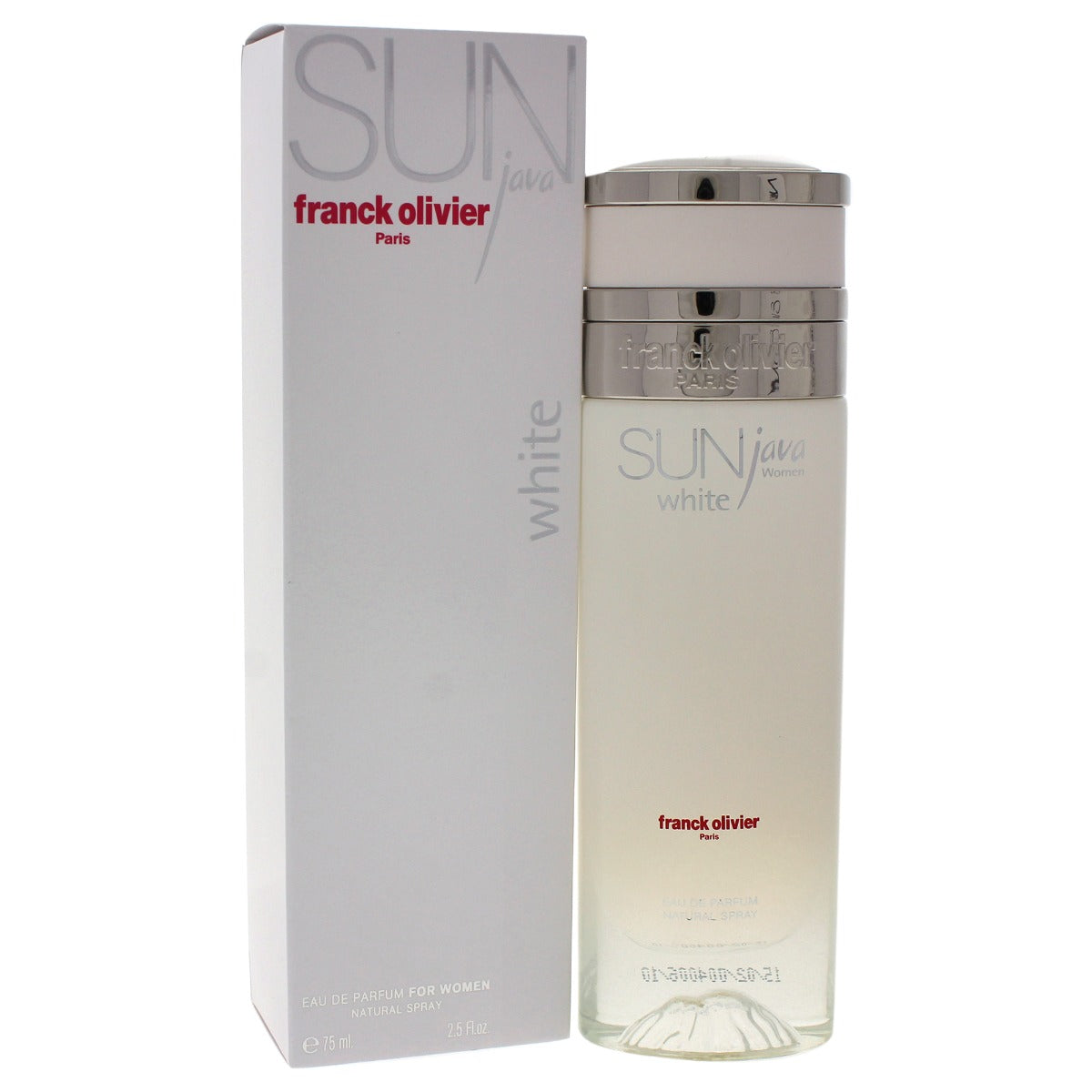 FRANCK OLIVIER SUN JAVA WHITE FOR WOMEN EDP 75ML