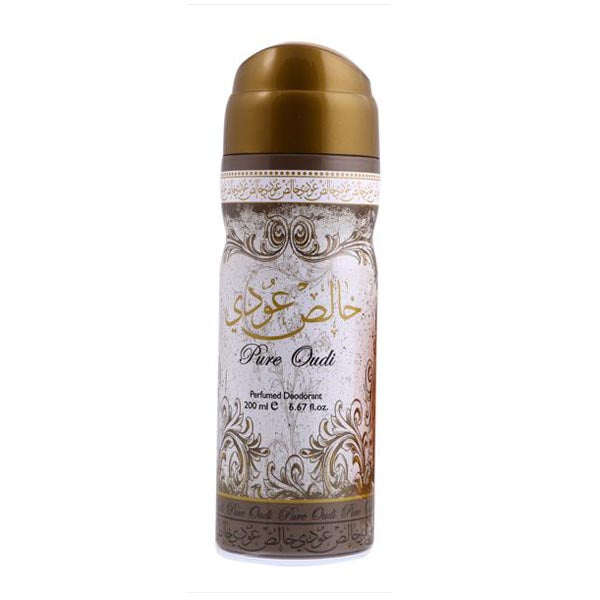Lattafa Khalis Pure Oudi, Deo Body Spray for Men and Women 200ml