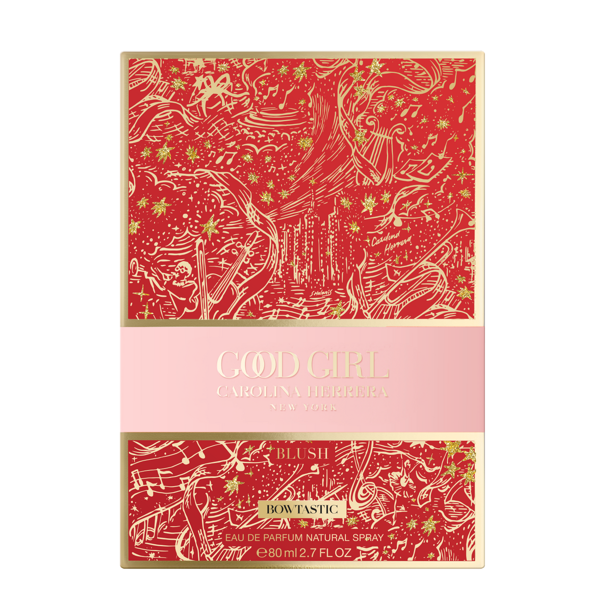 Carolina Herrera Good Girl Blush Bowtastic Eau De Parfum For Women - Fresh floral Perfume 80ml