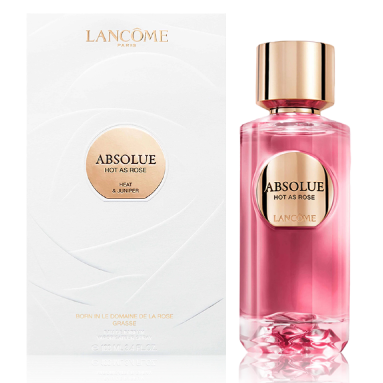 Lancome Absolue Hot As Rose Eau De Parfum For Women -  Aromatic Fougere Perfume 100ml