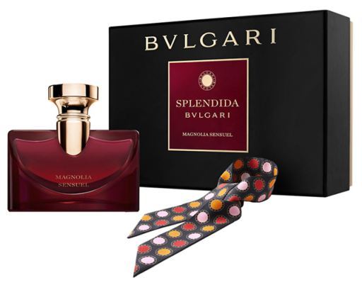 BVLGARI SPLENDIDA BVLGARI MAGNOLIA SENSUEL FOR WOMEN SET EDP 100 ml + SILK BANDEAU