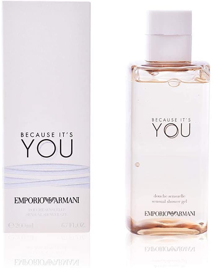 GIORGIO ARMANI EMPORIO ARMANI BECAUSE IT'S YOU SENSUAL SHOWER GEL ,WOMEN ,200 ml