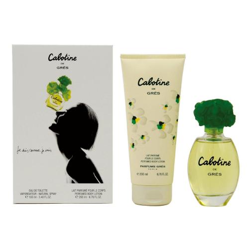 GRES CABOTINE DE GRES SET EDT 100 ml + BODY LOTION 200 ml ,WOMEN
