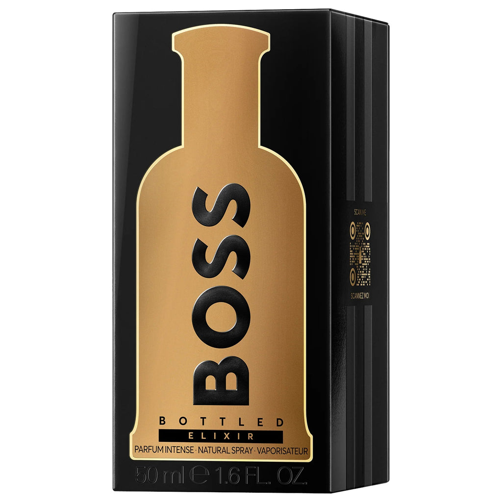 Hugo Boss Bottled Elixir Parfum Intense For Men -Oriental Spicy Perfume 50ml