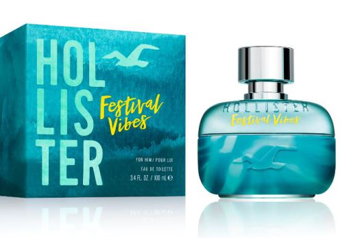 HOLLISTER FESTIVAL VIBES MEN'S EAU DE TOILETTE, 100 ML
