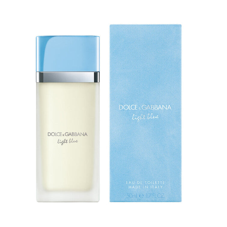 Dolce & Gabbana Light Blue Eau De Toilette For Women - Floral Fruity Perfume 50ml Refillable
