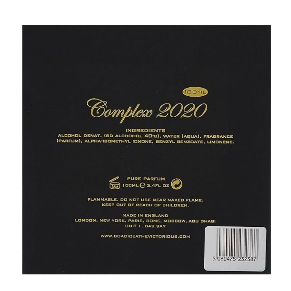 Boadicea The Victorious Complex 2020 For Unisex Pure Parfum 100ml