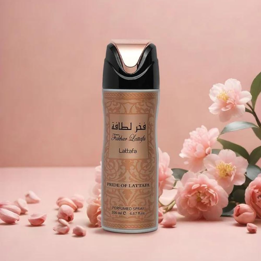 Lattafa Fakhar (Rose) 200ml Deodorant Spray For Women