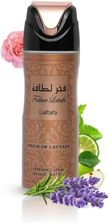 Lattafa Fakhar (Rose) 200ml Deodorant Spray For Women