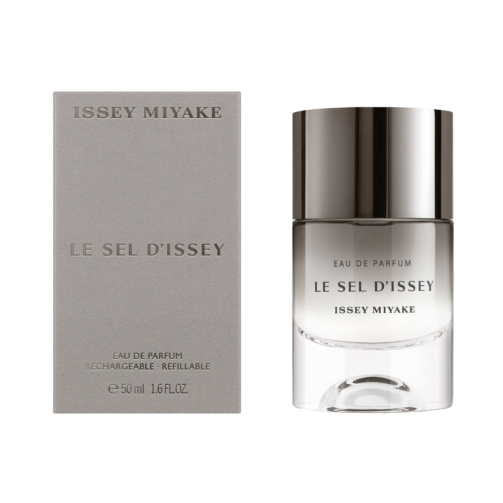 Issey Miyake Le Sel D'Issey Eau De Parfum For Men - Aromatic Aquatic Perfume 50ml Refillable