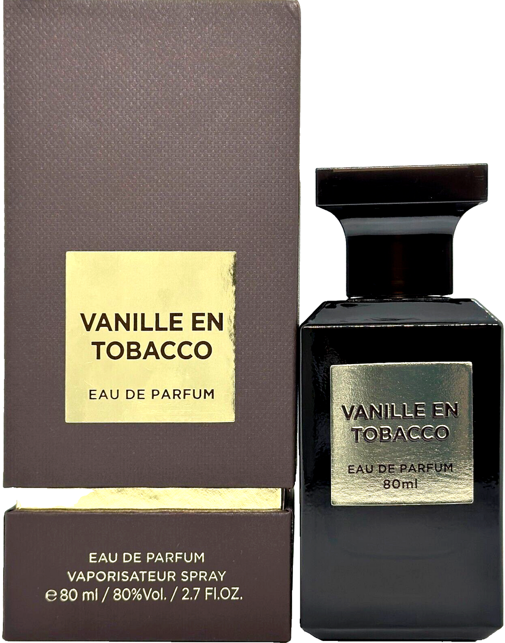 Fragrance World Vanille En Tobacco Perfume For Unisex EDP 80ml