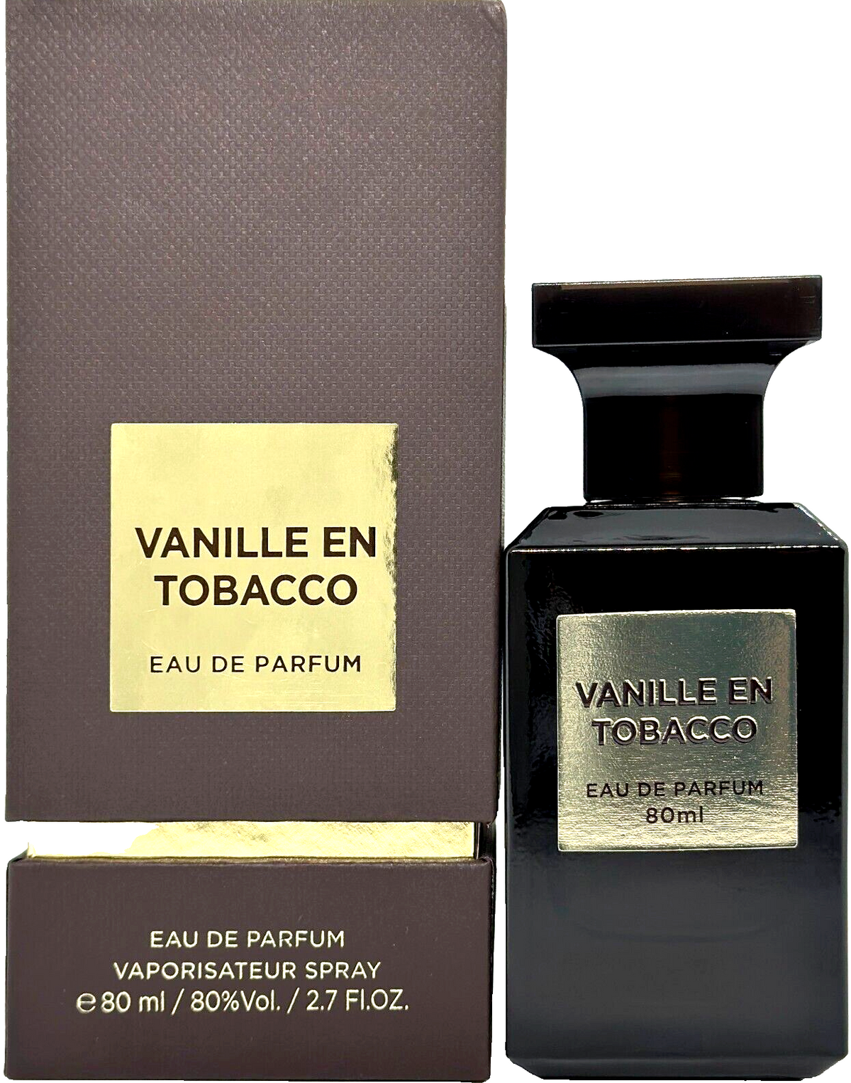 Fragrance World Vanille En Tobacco Perfume For Unisex EDP 80ml