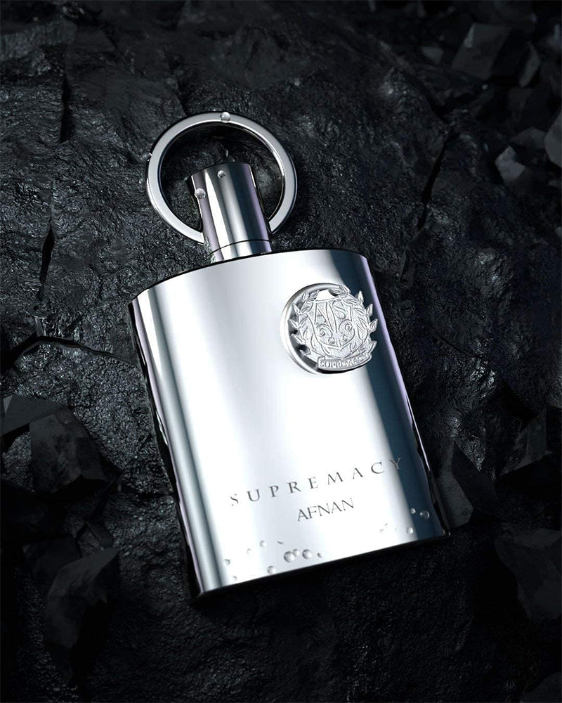 Afnan Supremacy Pour Homme (Silver) Perfume For Men - Eau De Parfum, 100 ML