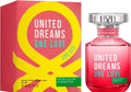 UNITED COLORS OF BENETTONE UNITED DREAMS ONE LOVE FOR WOMEN EDT 80ML