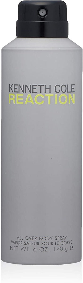 Kenneth Cole Reaction Body Spray For Men, 6.0 Oz