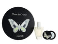 LALIQUE FLEUR DE CRYSTAL FOR WOMEN EDP 100ML+MIRROR SET