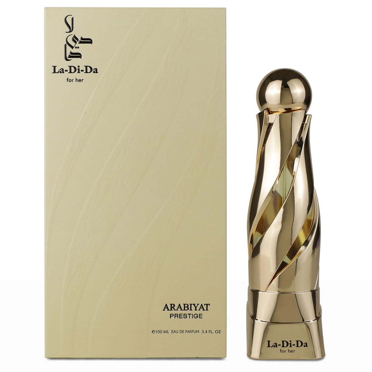 Arabiyat Prestige La-Di-Da Eau De Parfum For Women - Floral Fruity Gourmand Perfume 100ml