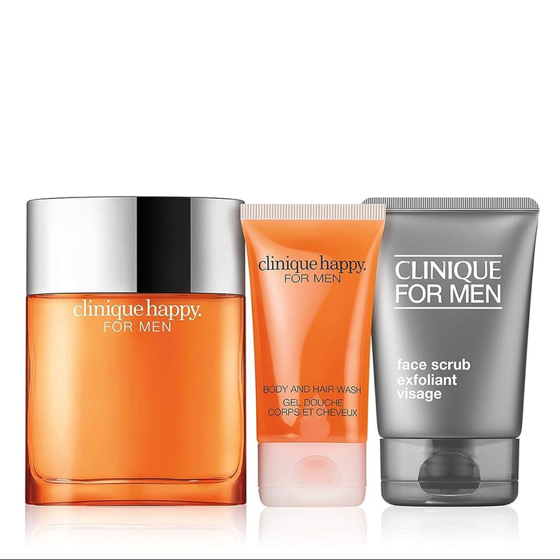 Clinique Happy For Men 3-Piece Gift Set For Men