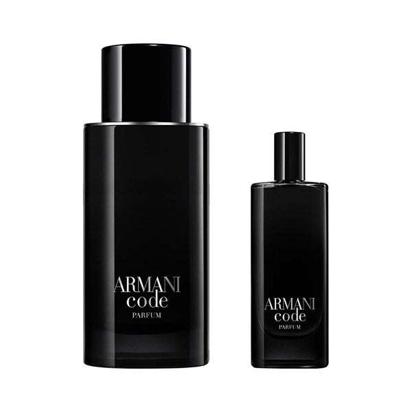Giorgio Armani Armani Code Pour Homme For Men Set Parfum 125ml Refillable + Parfum 15ml