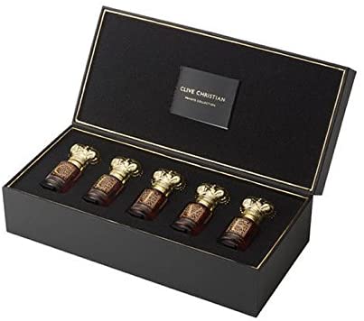 Clive Christian C Woody Leather+L Woody Oriental+I Amber Oriental+V Fougere+E Gourmande Set, 5 x 10 ml