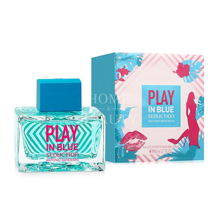 ANTONIO BANDERAS PLAY IN BLUE SEDUCTION FOR WOMEN EDT 80 ml