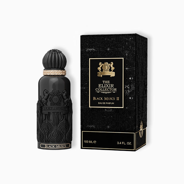 Alexandre J TC Elixir Black Muscs II Eau De Parfum For Unisex-Woody Floral Musk Perfume 100ml