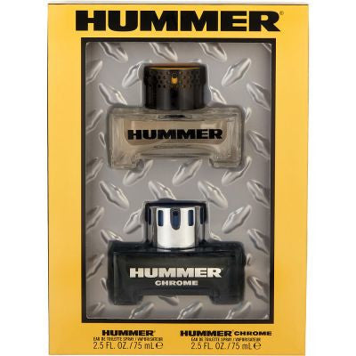 Hummer Men Set EDT 75ml + Hummer Chrome EDT 75ml For Men