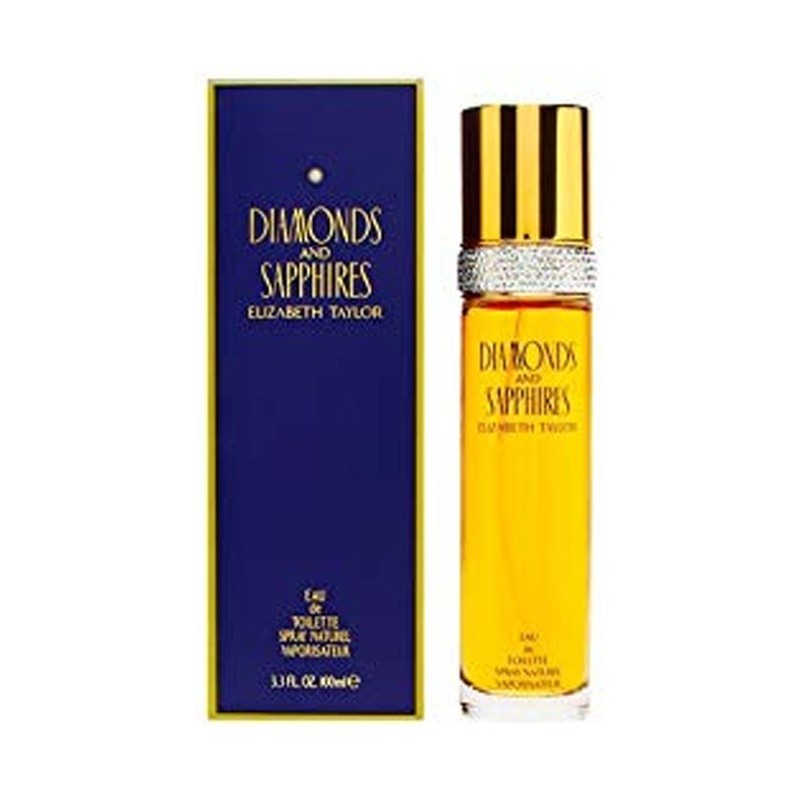 Elizabeth Arden White Diamonds & Sapphires Perfume For Women, EDT, 100 ml
