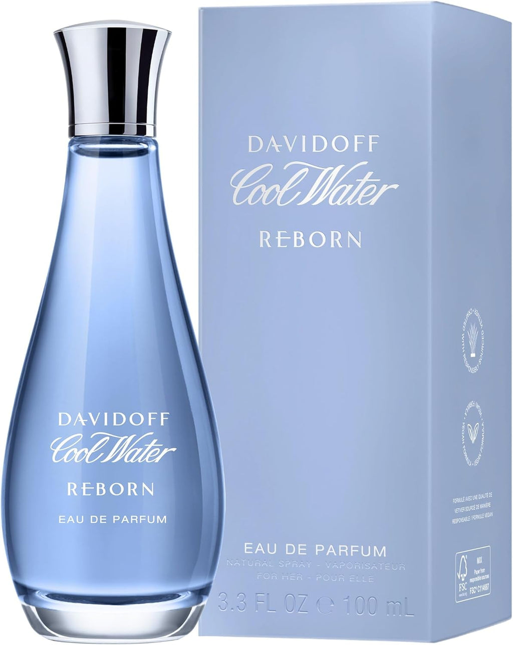 Davidoff Cool Water Reborn Perfume For Women EDP 100ml