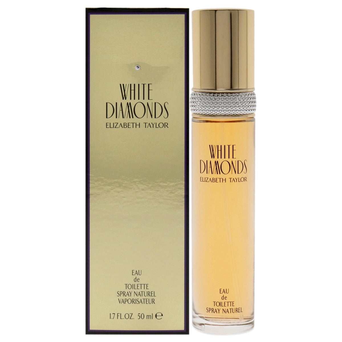 Elizabeth Taylor White Diamonds Eau De Toilette For Women - Floral-Aldehyde Perfume 50ml