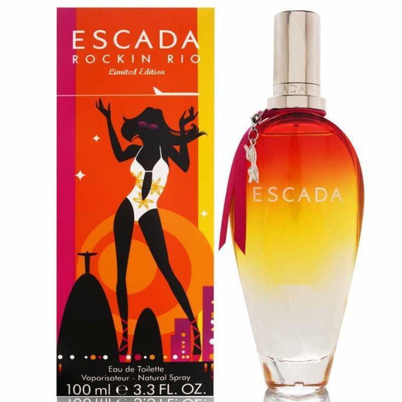 Escada Rock In Rio Perfume For Women, EDT, 100 ml