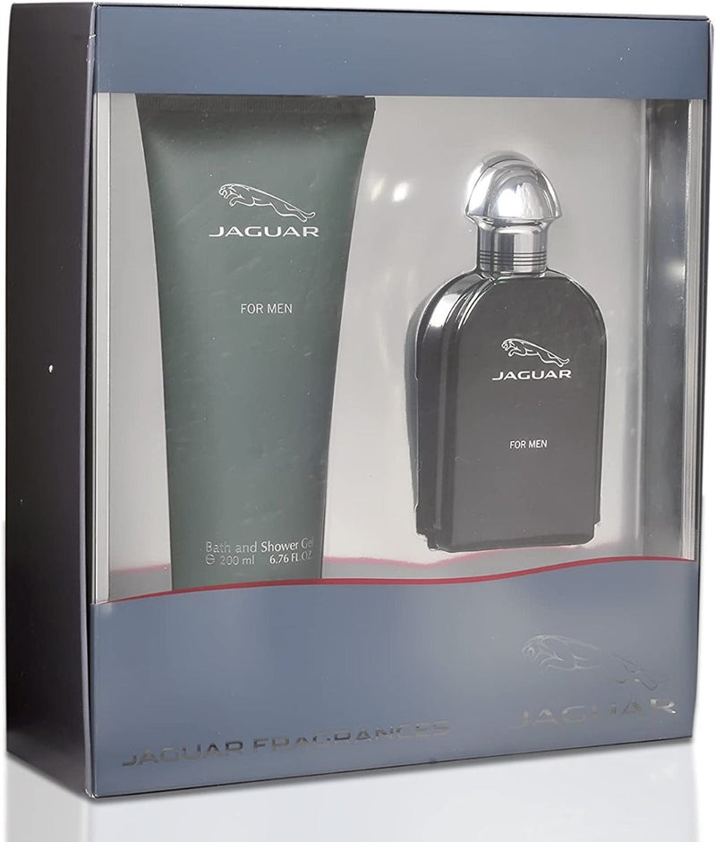JAGUAR Green for Men Eu De Toilette 100 ml + 200 ml Bath Travel Set