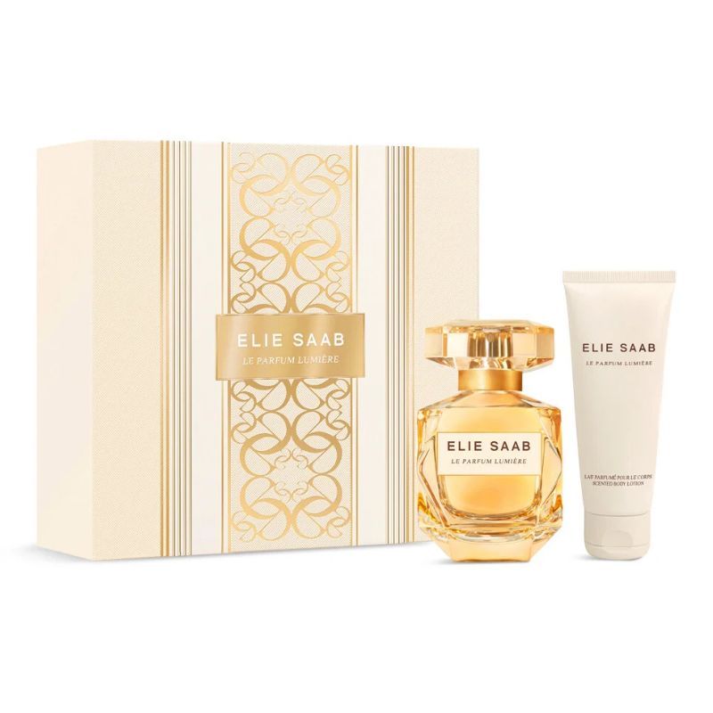 Elie Saab Le Parfum Lumiere For Women Set EDP 50ml + Scented Body Lotion 75ml