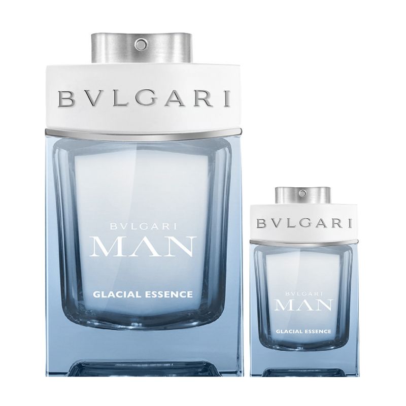 Bvlgari Man Glacial Essence For Men Set EDP 100ml + EDP 15ml