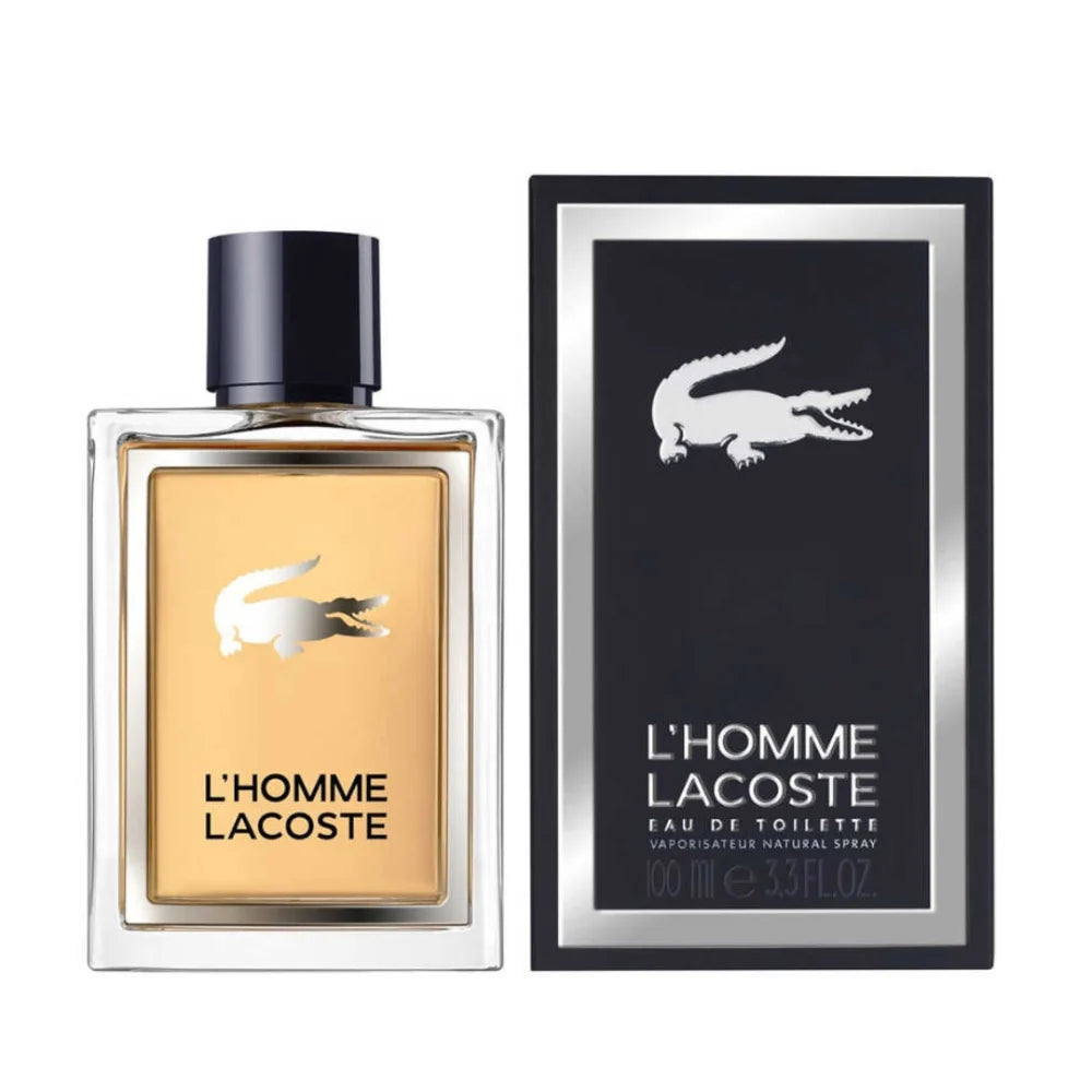 Lacoste L'homme Eau De Toilette For Men - Woody Spicy Perfume 100ml