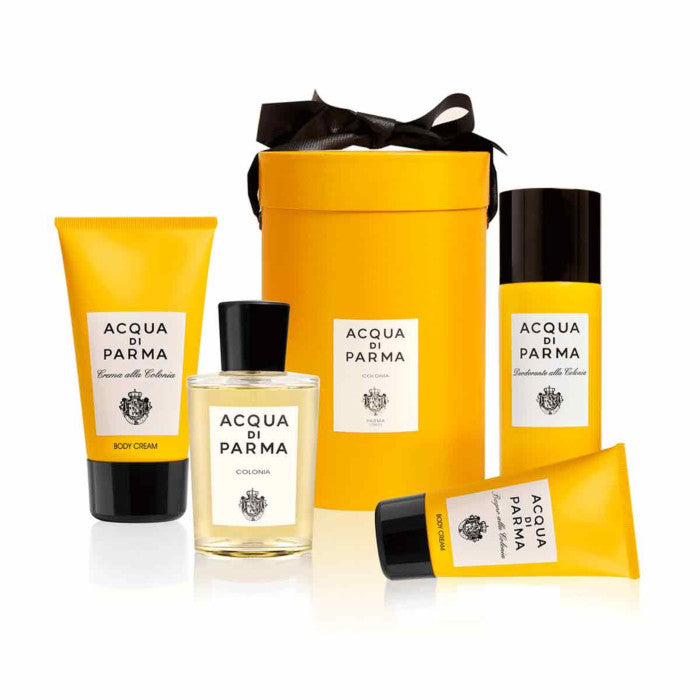 ACQUA DI PARMA COLONIA EDC 100ML+150ML SHAVING GEL+150ML BODY CREAM+150ML DEODRANT SET