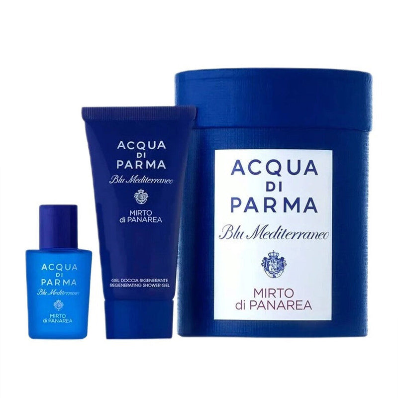 Acqua Di Parma Blu Mediterraneo Mirto Di Panarea For Unisex Mini Set EDT 5ml + Regenerating Shower Gel 20ml