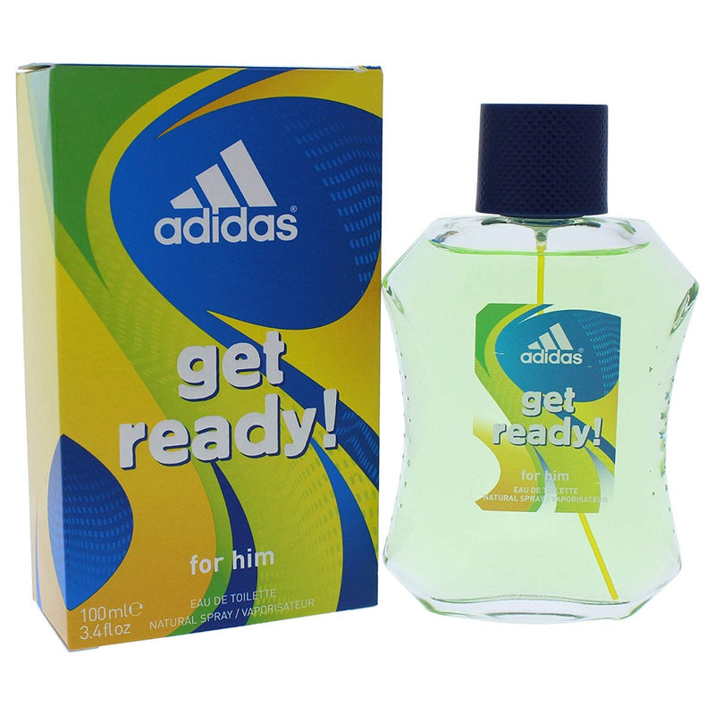 Adidas Get Ready , Perfume for Men, EDT 100ml