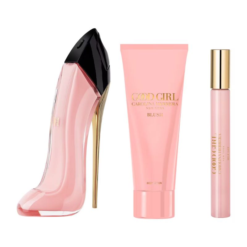 Carolina Herrera Good Girl Blush For Women Set EDP 80ml + EDP 10ml+ Body Lotion 100ml