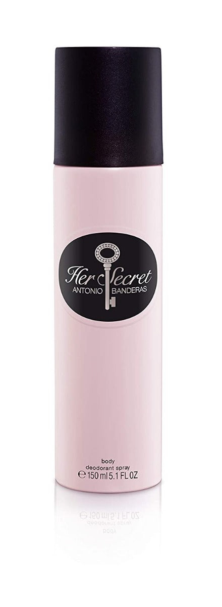 Antonio Banderas Her Secret Deodorant Spray For Women, 150ml