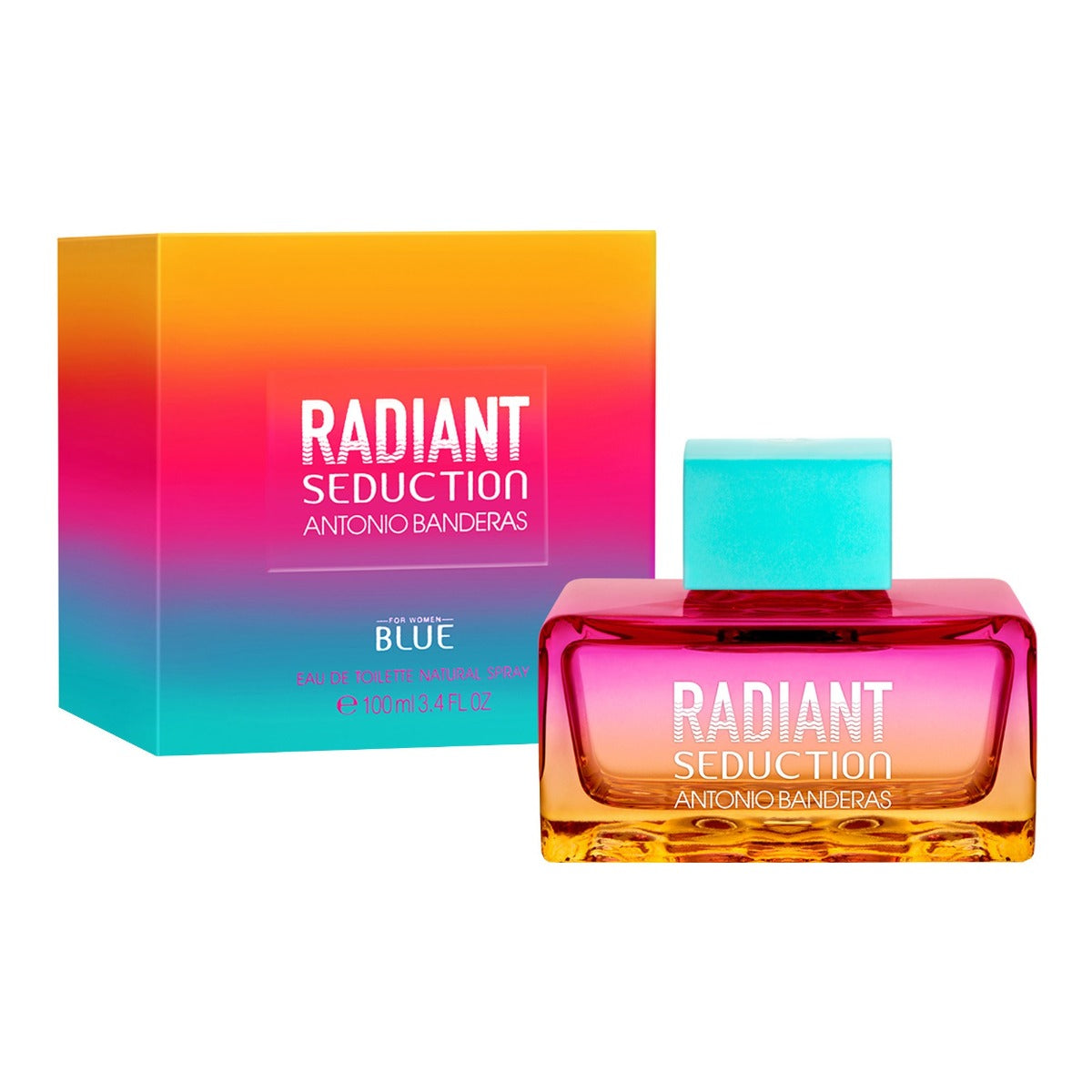 ANTONIO BANDERAS RADIANT SEDUCTION BLUE FOR WOMEN EDT 100 ml