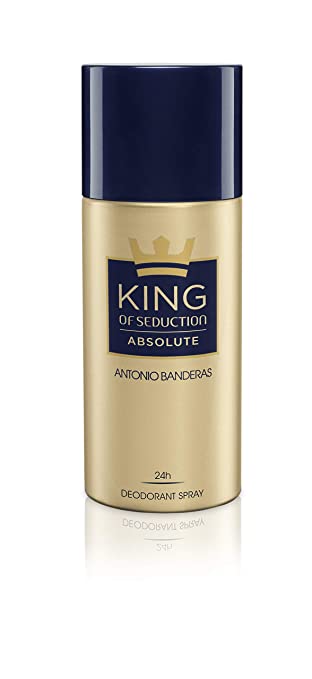 Antonio Banderas King of Seduction Absolute Deodorant Spray For Men, 150ml