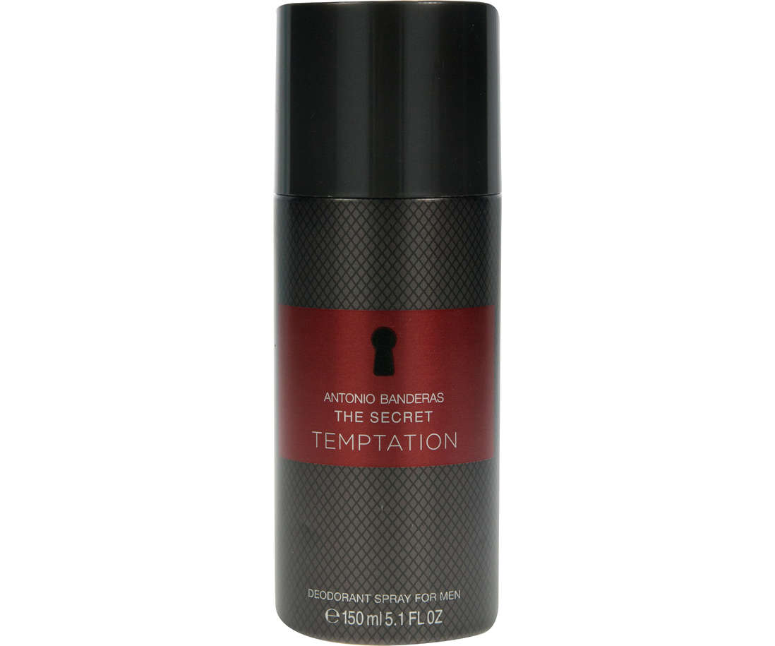 Antonio Banderas The Secret Temptation Deodorant Spray For Men, 150ml