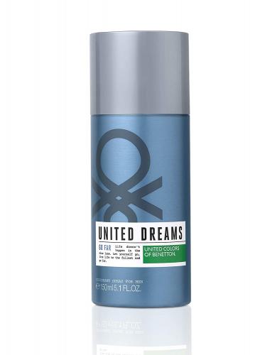 United Colors of Benetton Colours Go Far Deodorant Spray For Men, 150ml